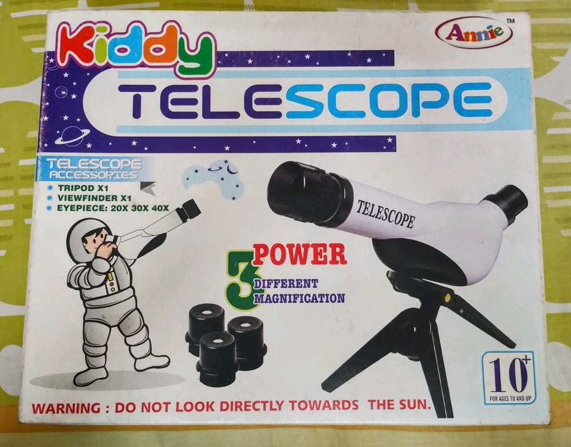 Kiddy Telescope And It's Accessories Toy