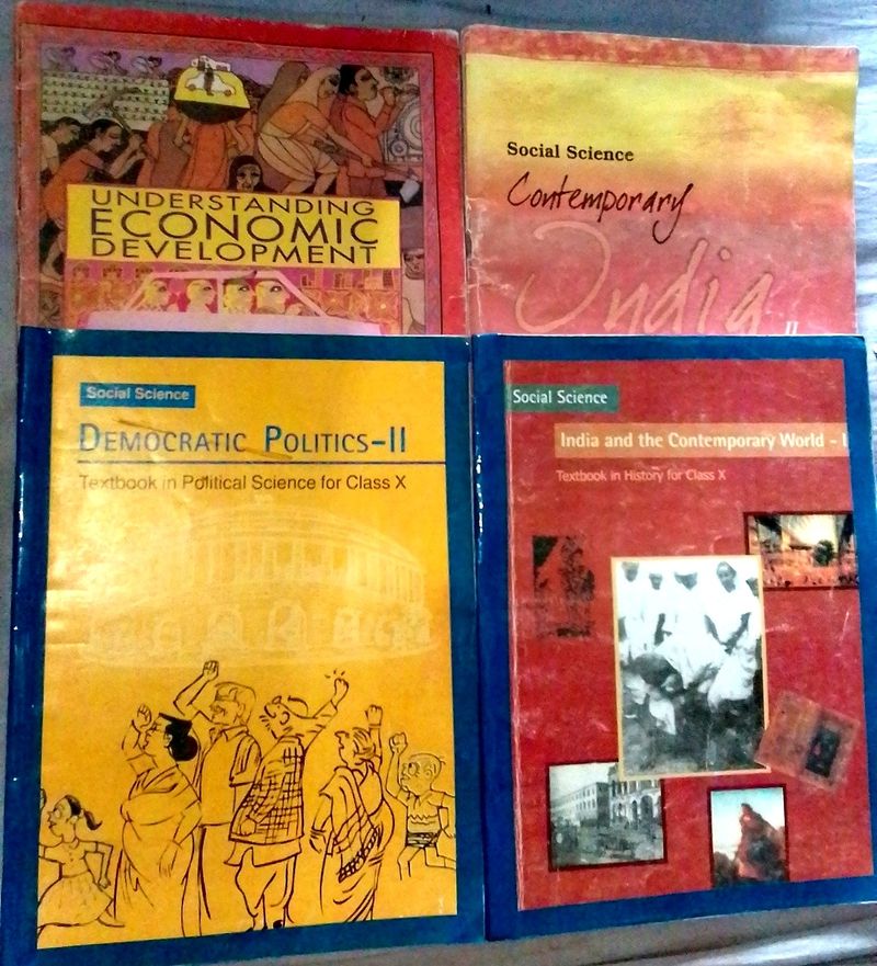 Social Science Class 10 Set Of 4 Books