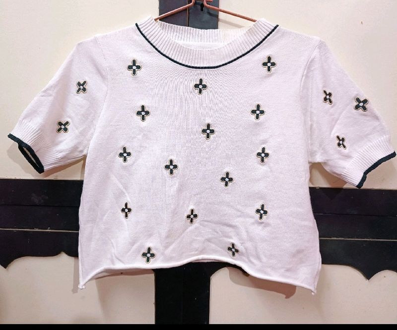 Off White Top For Women