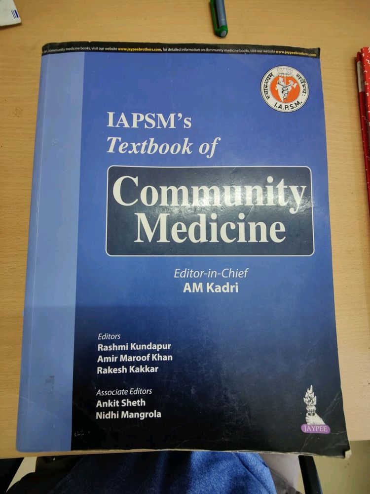 Textbook Of Community Medicine