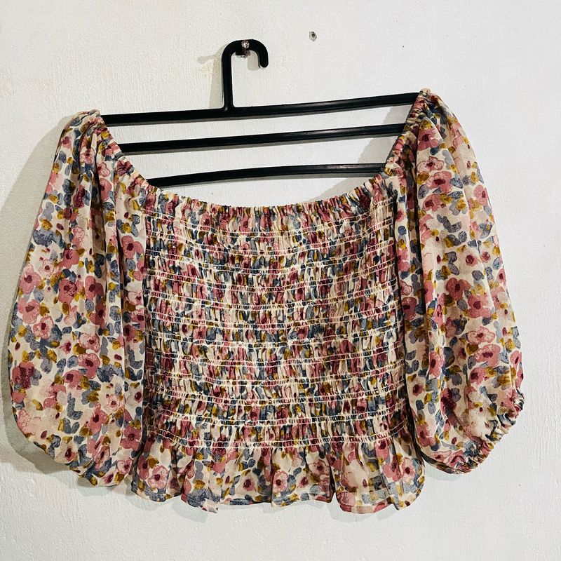 Twenty Dresses Floral Crop Top