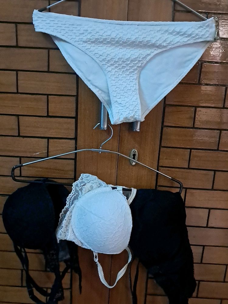 Combo Of Four Imported Fabric  In AlHnmBra N Panty