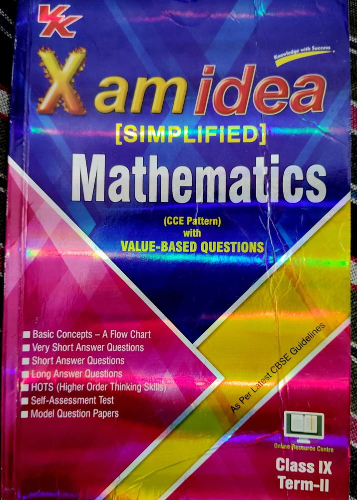 Xam Idea Mathematics Class 9