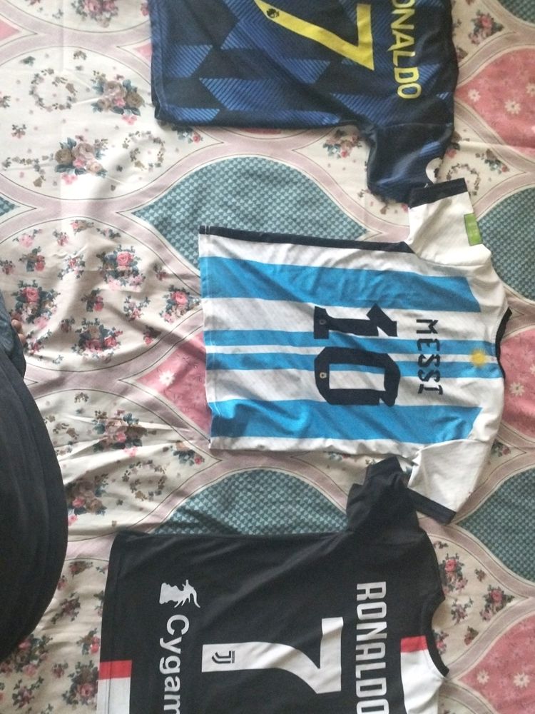 3 Jerseys Combo Ronaldo,Messi,Ronaldo