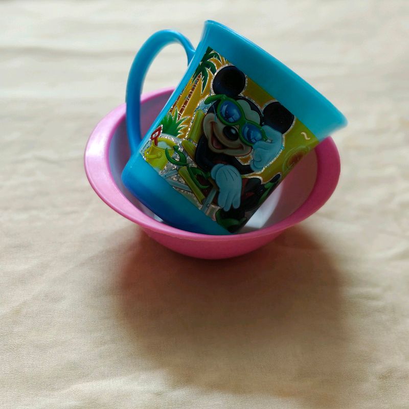 Disney Mug With Bowl