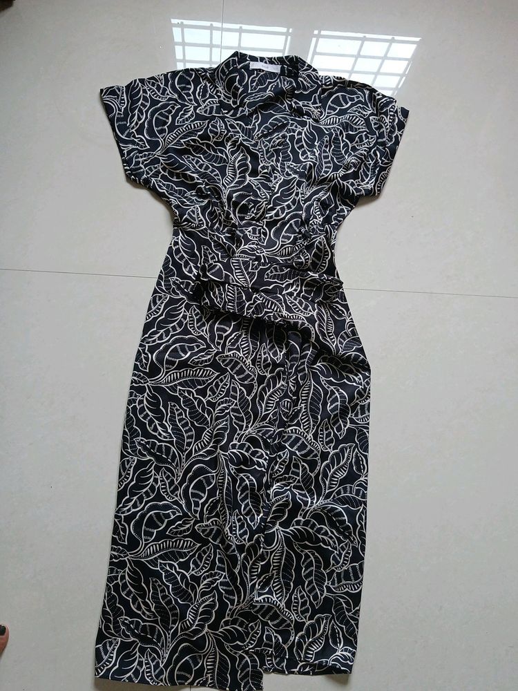 Mango Wrap Dress Size S