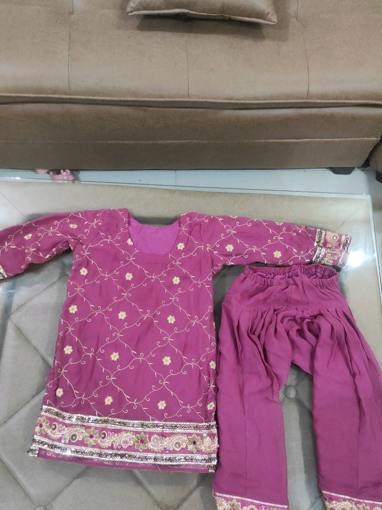 Beautiful Punjabi Suit For Baby Girls