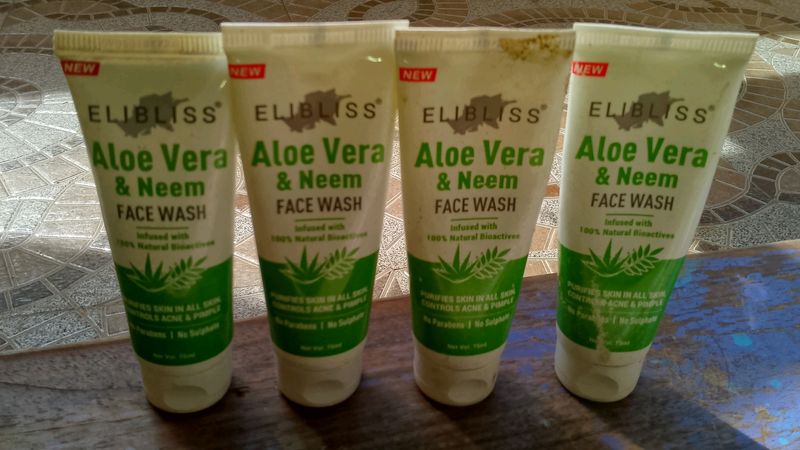 Elibliss Alovera Neeam Face Wash Combo