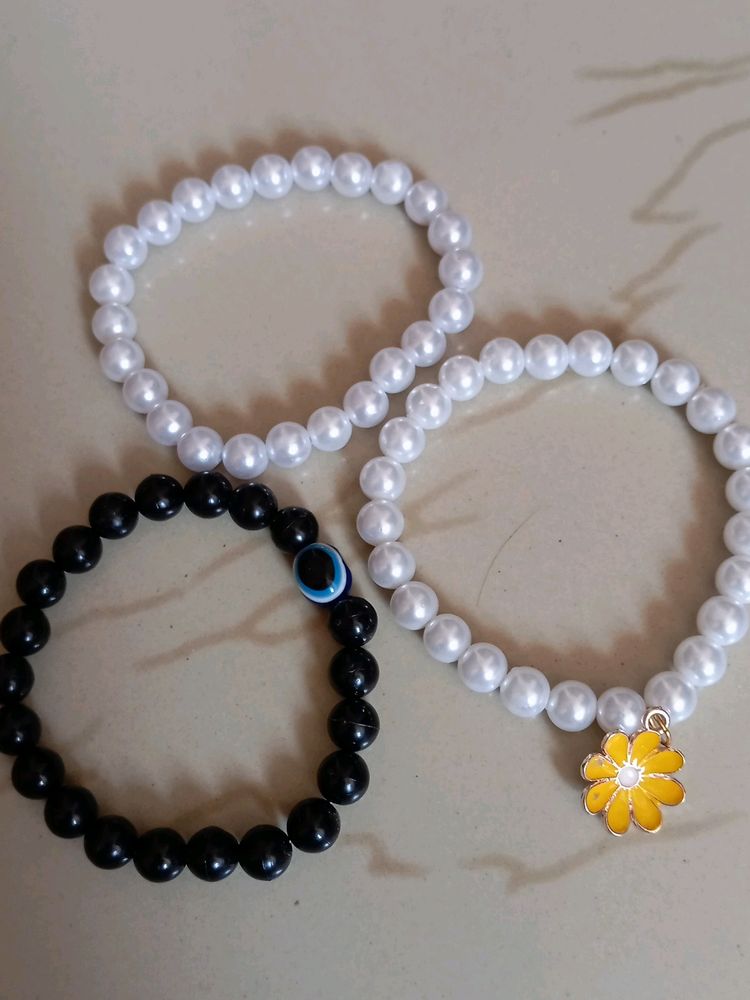 White And Black Bracelet