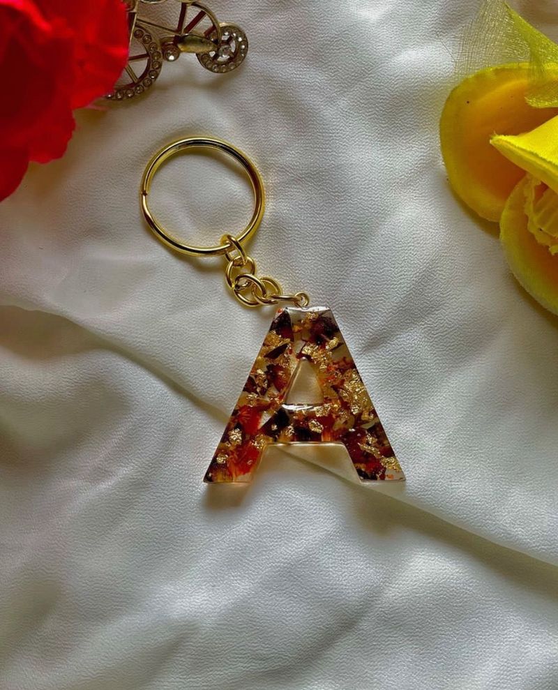 Resin New Keychain