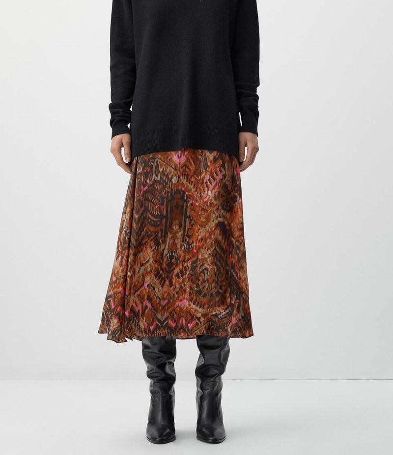 Silk Skirt (Massimo Dutti )