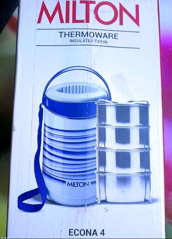 Milton Brand New 4 Layer Tiffin Box