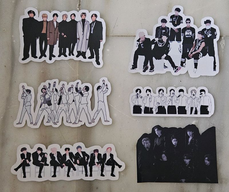 BTS Sticker Set