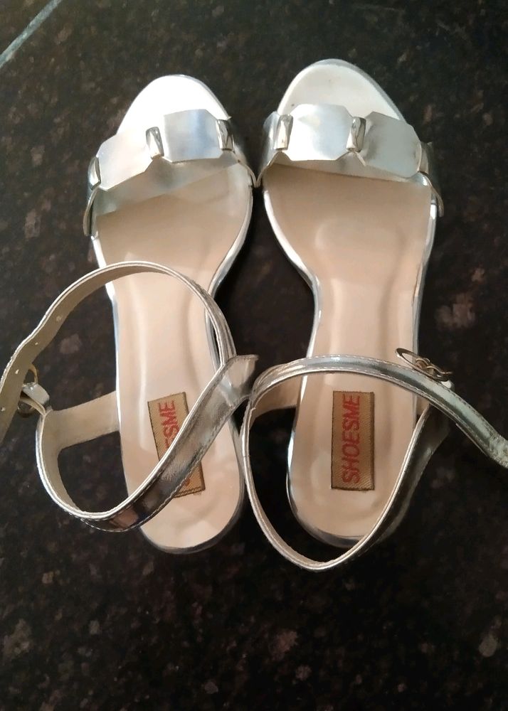 Silver Sandals