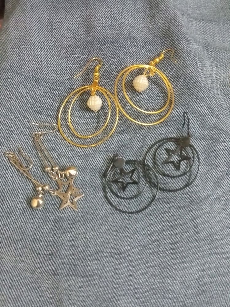 Earrings Combo Of 3