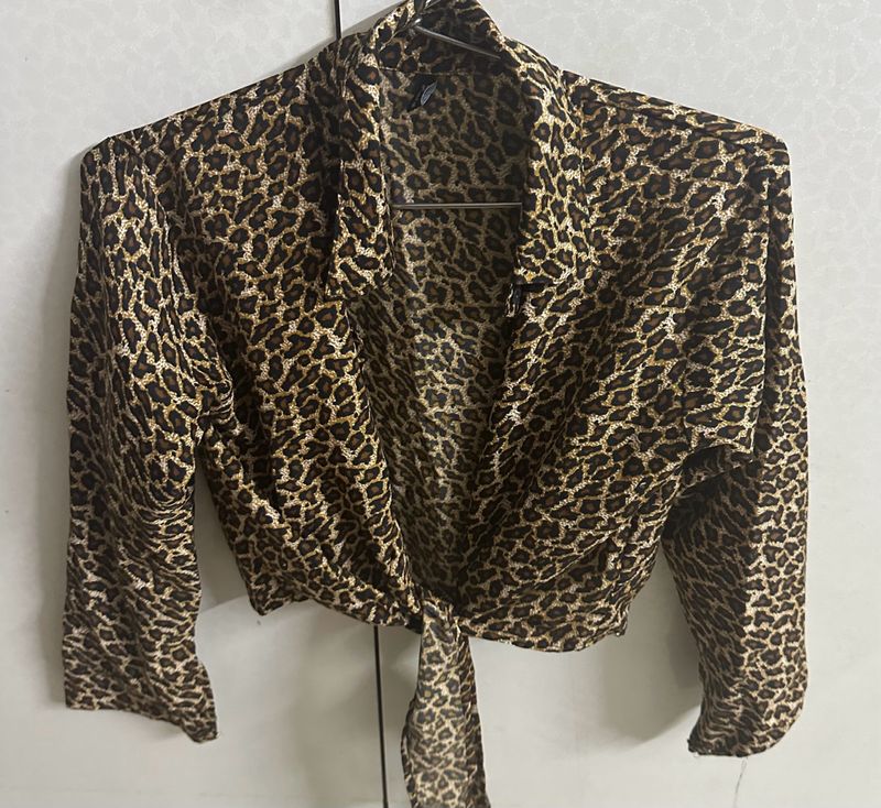 Leopard Print Shirt for women’s