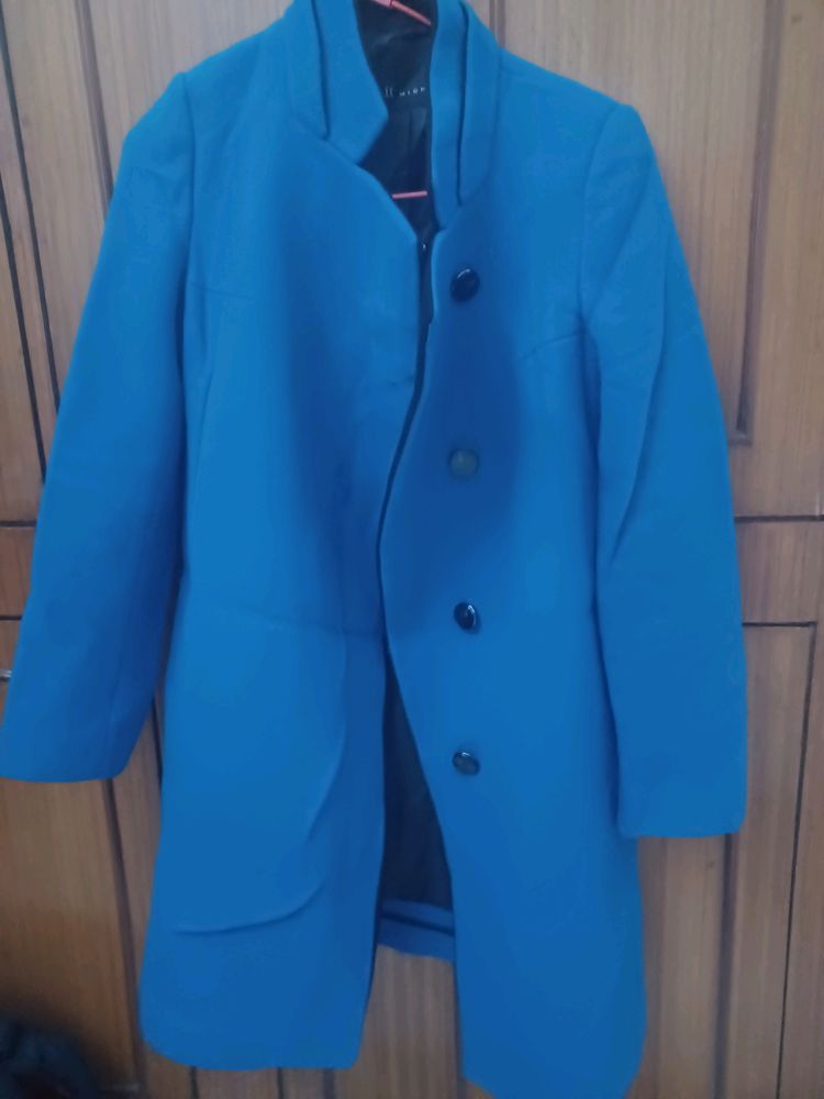 Beautiful Blue Long Cort For Women's