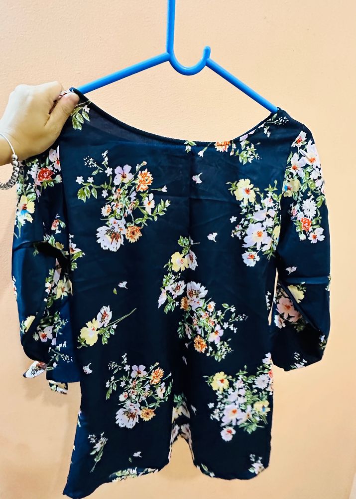 Floral Print Top