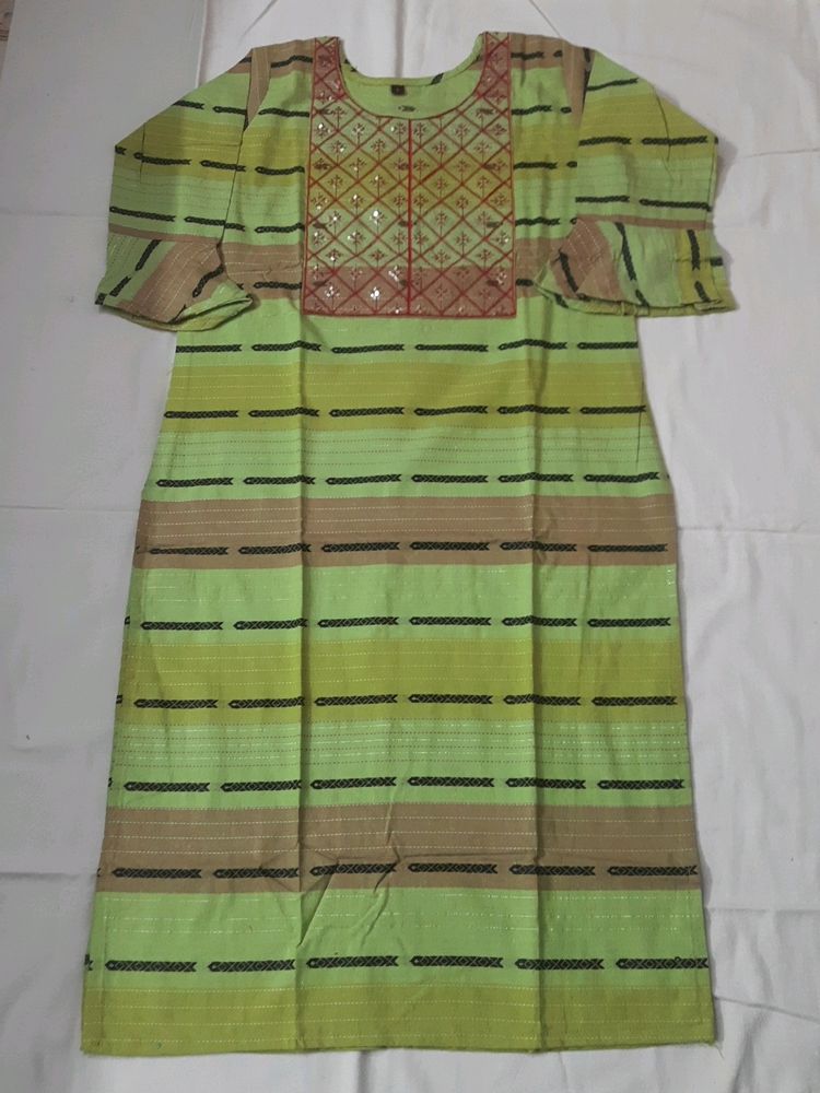 Beautiful Cotton L Size Kurta