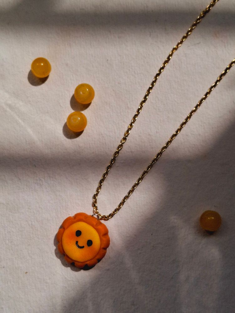 Handmade Sun Charm Chain