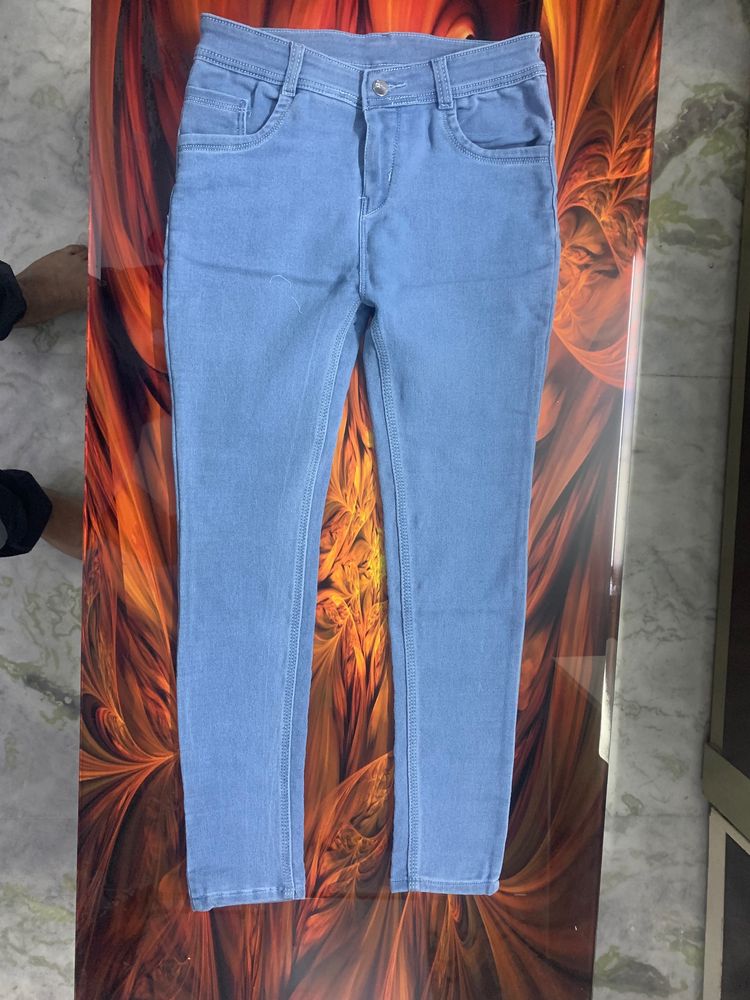 women jeans sky blue 30