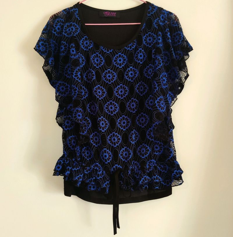 Dark Blue Top