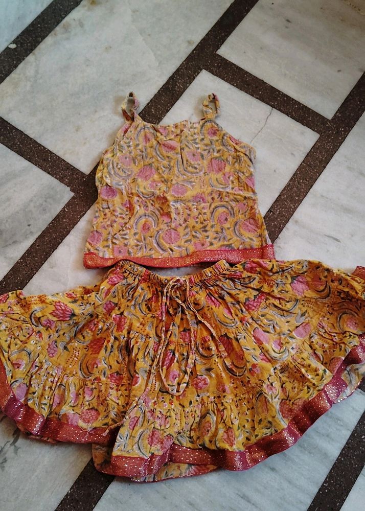 Skirt Kurti Set