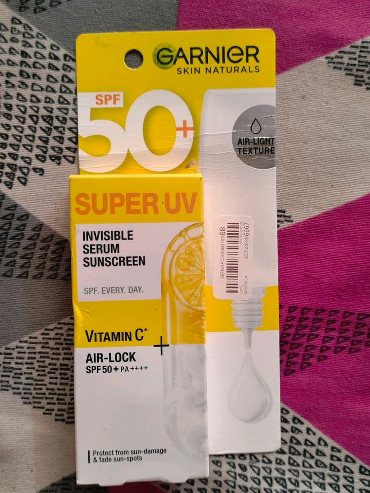 Garnier Invisible Serum Sunscreen