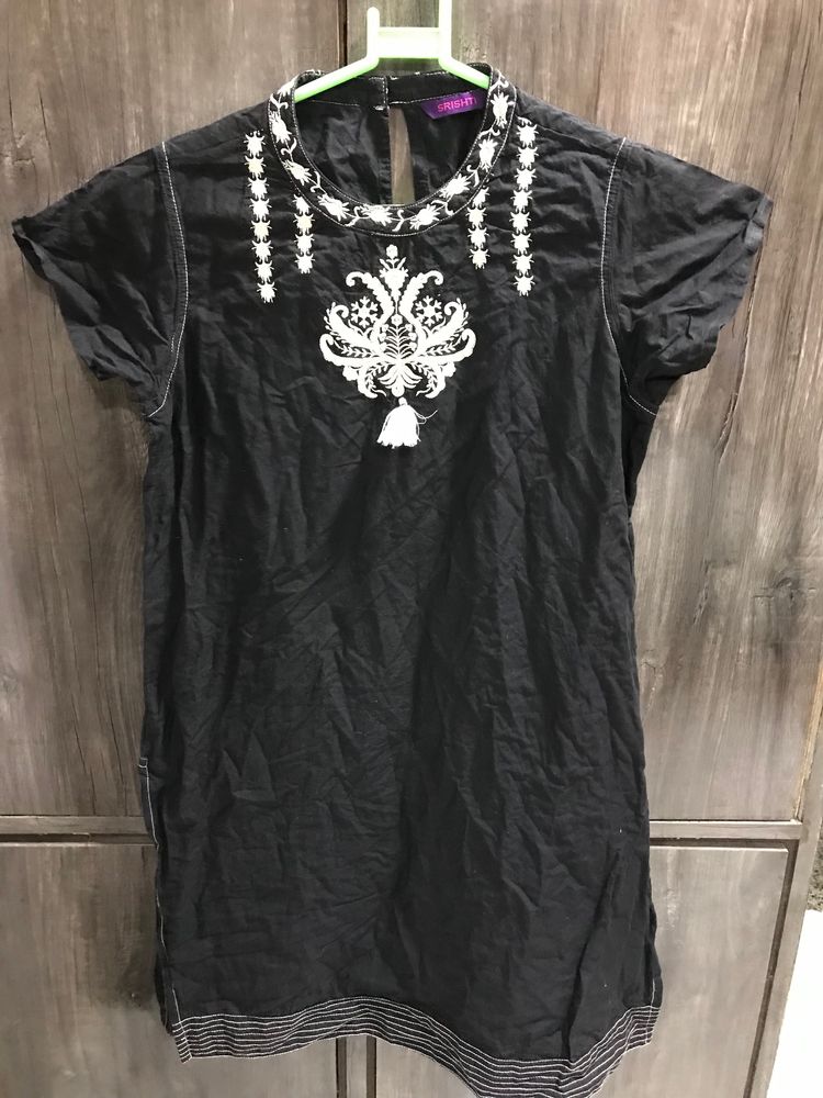 Black Tunic Top