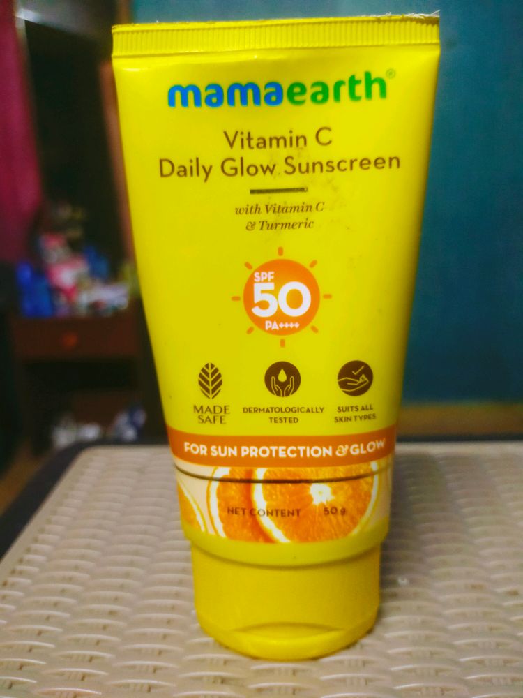 Mama Earth Sunscreen