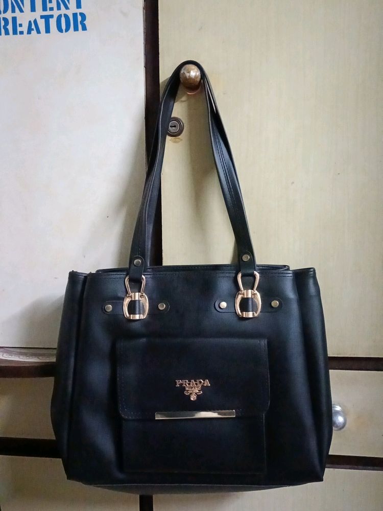 New Leather Side Bag