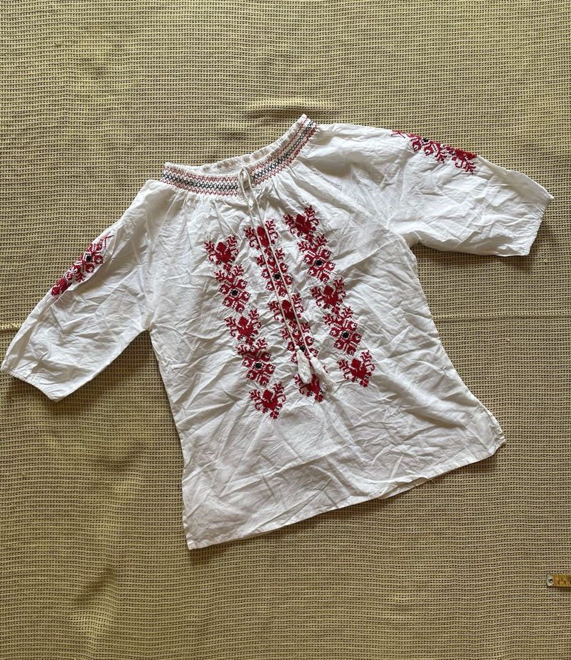 Cotton Embroidered Tunic