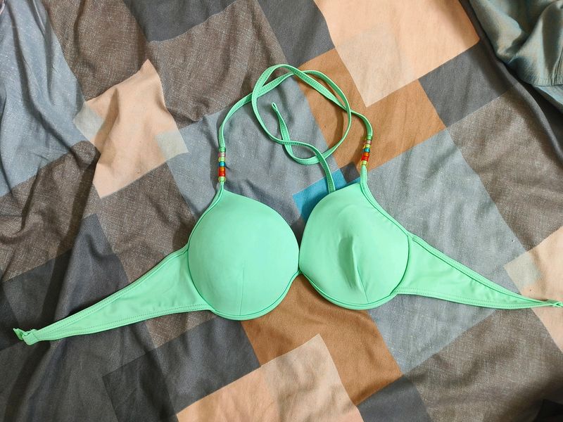 Light Green Bikini Top Padded