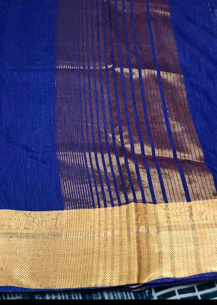 Blue Sareee Silk