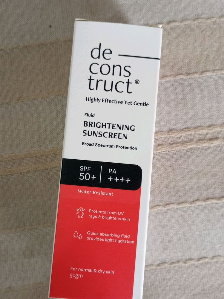 Deconstruct - FLUID Brightening Sunscreen