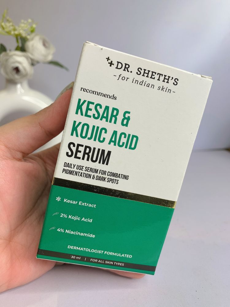 Dr Sheth Kesar And Kojic Acid Serum