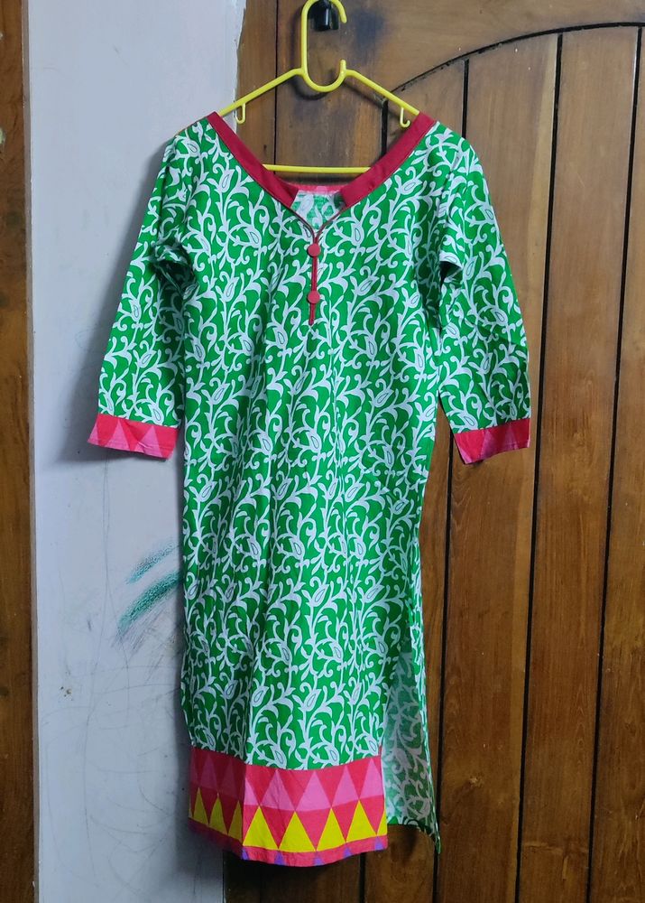 Pure Cotton Kurti