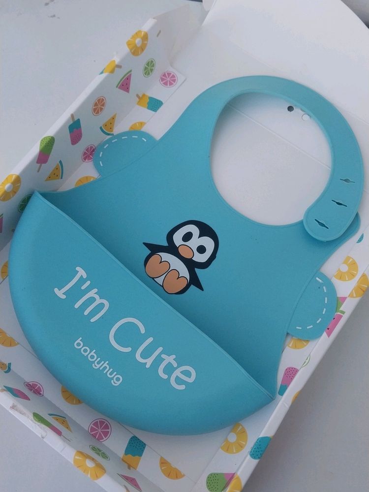 Silicone baby bib