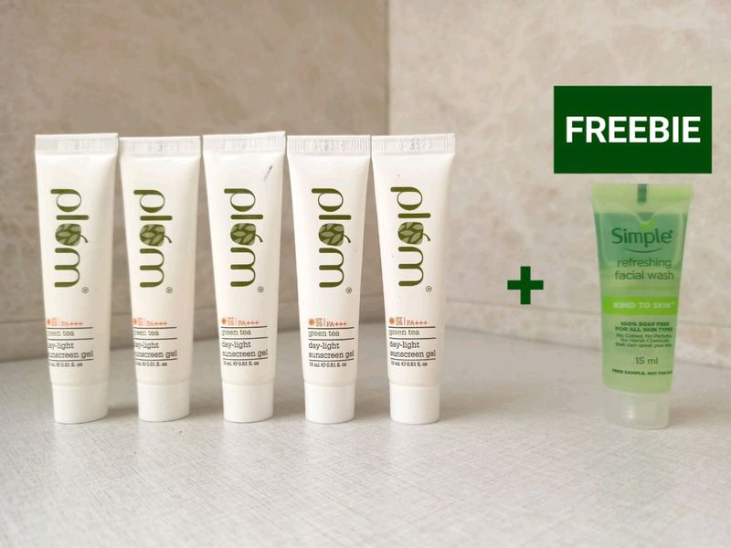 5 Plum Sunscreen + Freebie