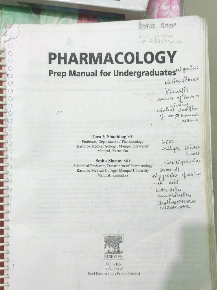 Shanbhag Pharmacology