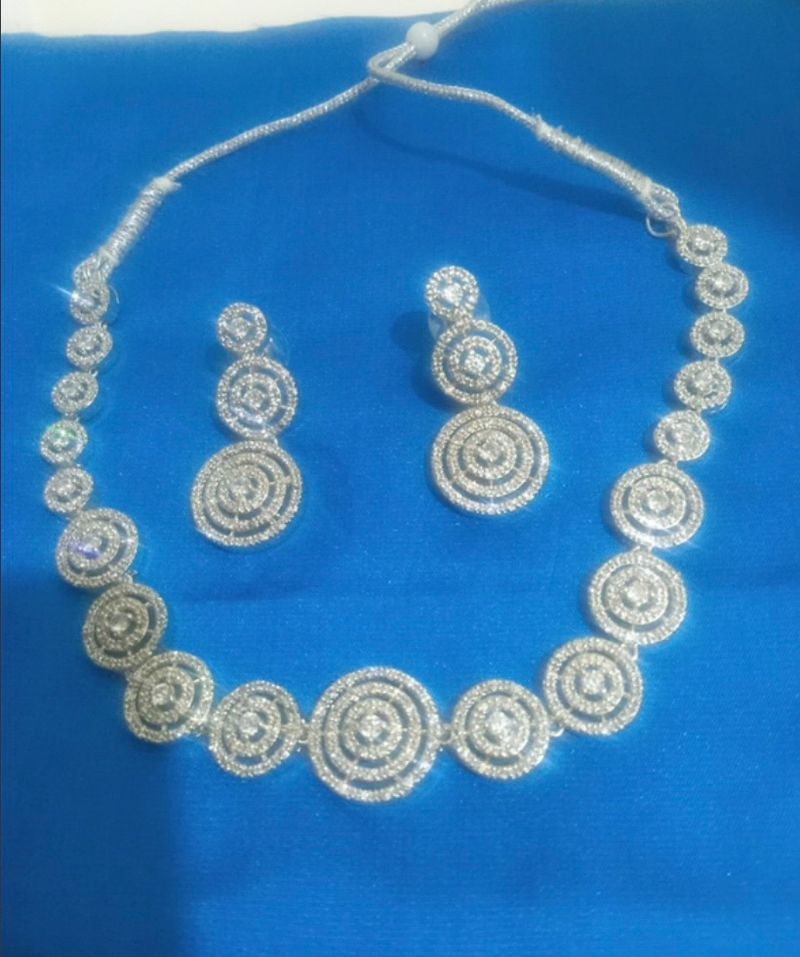 AD Diamonds Necklace Set