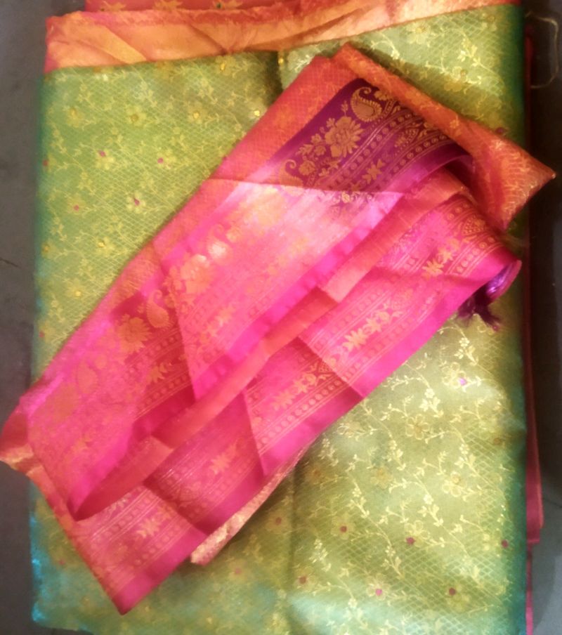 Kanchivaram  Pattu Saree With Blouse Piece...