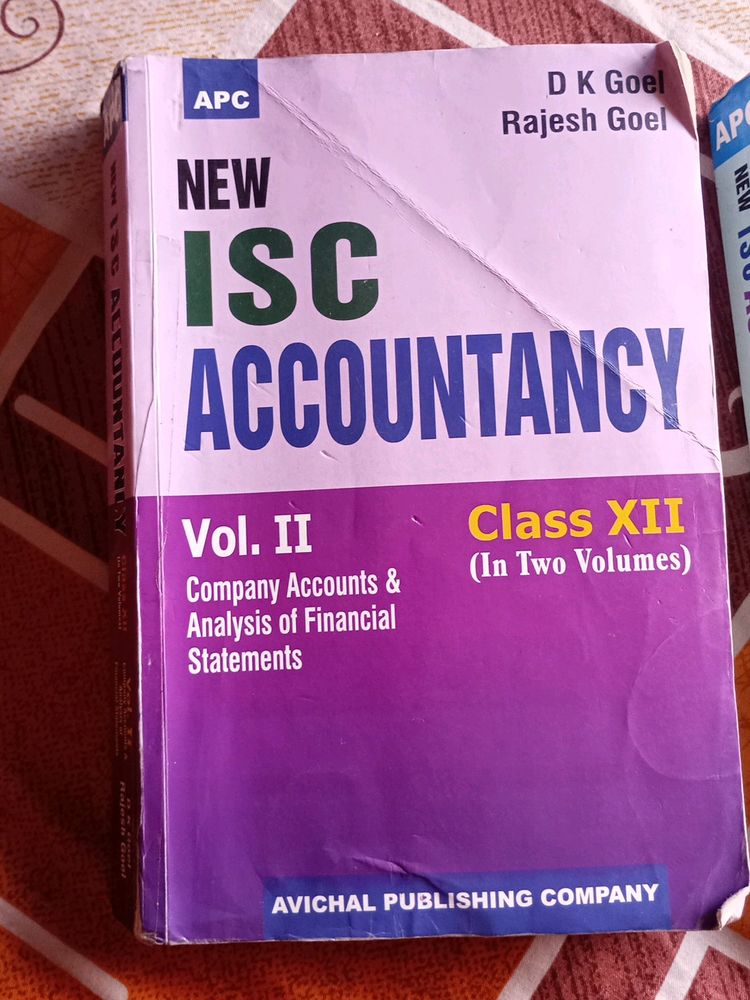 ISC Accountancy Class 12