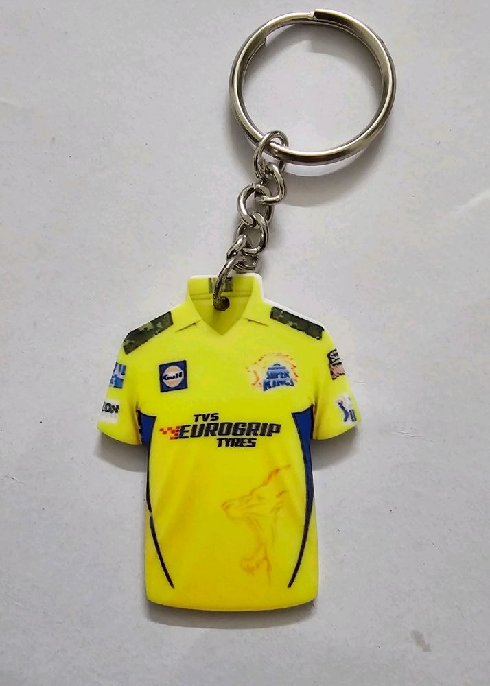 Ms Dhoni CSK IPL Keychain