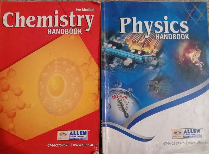 Allen Chemistry  & Physics Handbook In Hindi