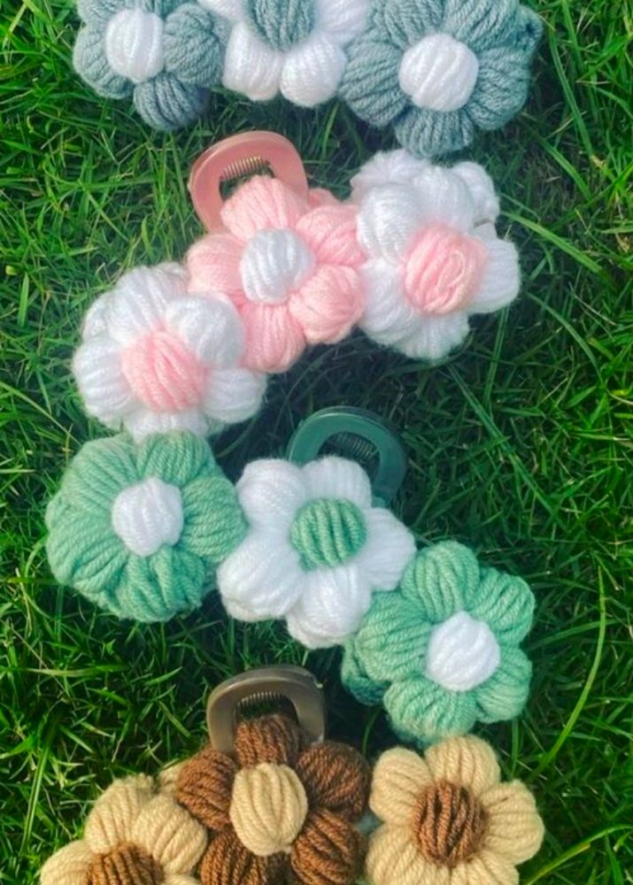 Crochet Hair Clip(Any One)