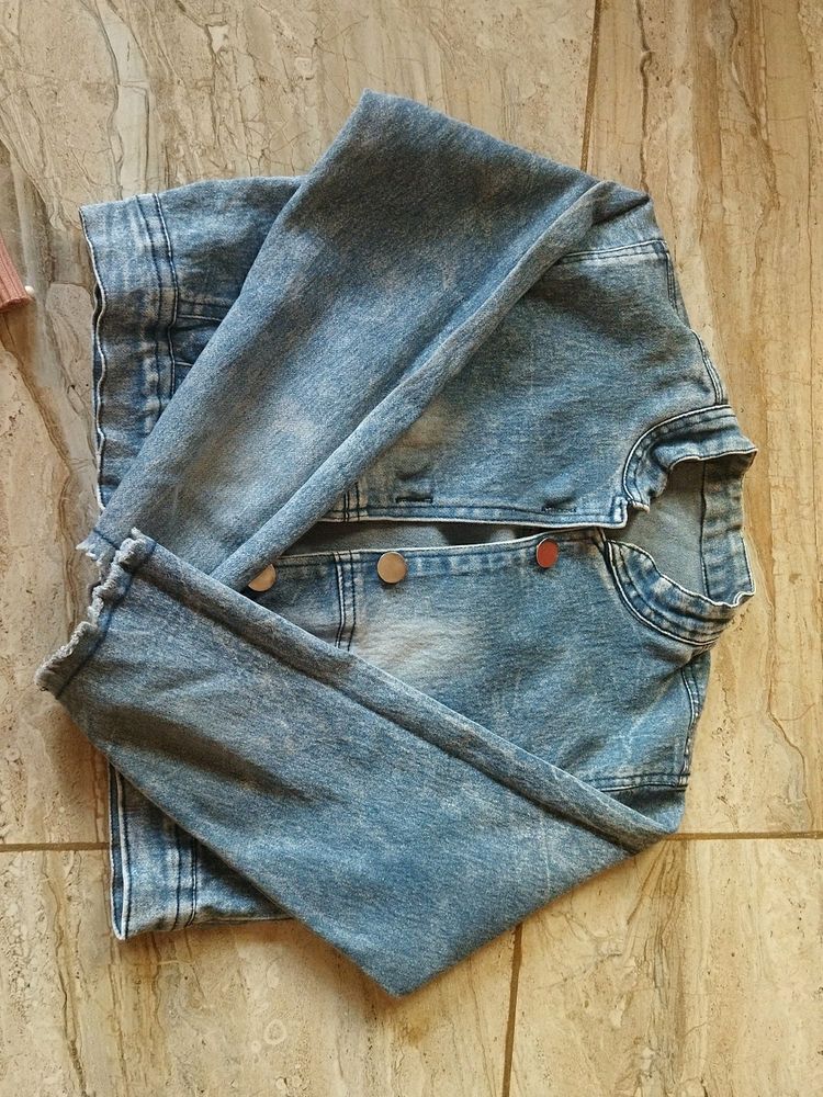 Light Blue Colour Denim Jacket