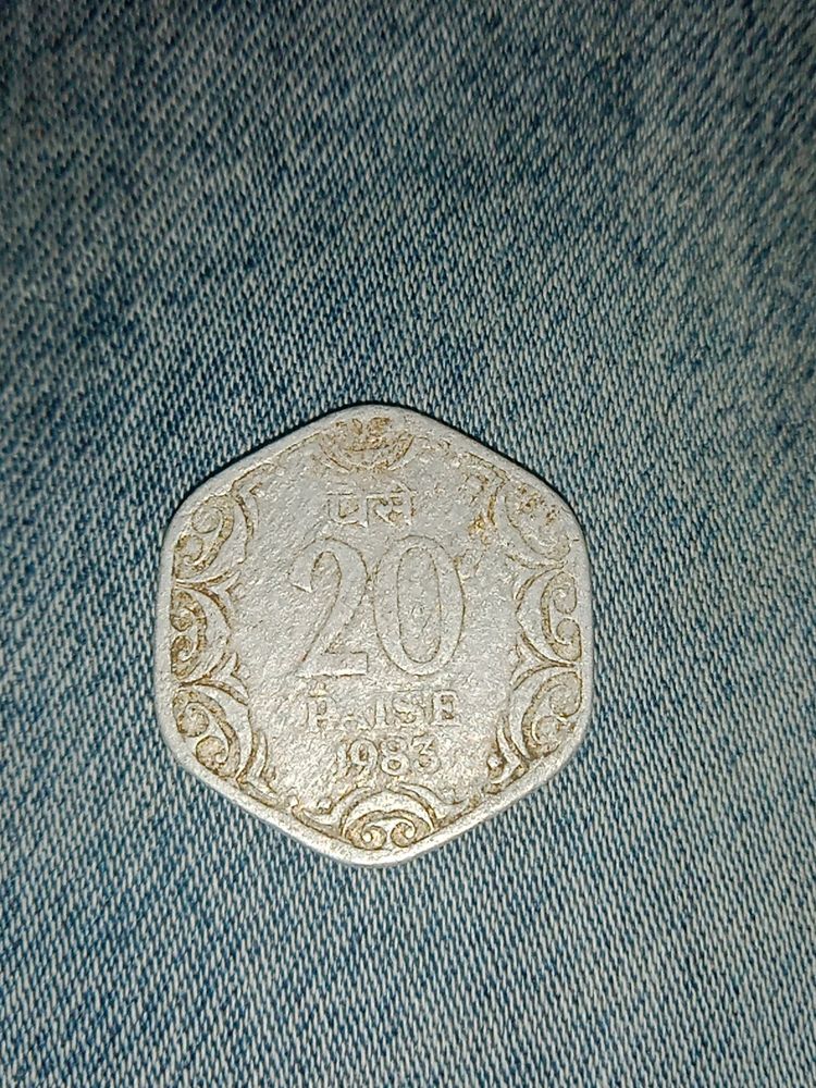 20 paise 1983 or 25 paice 1999 ke