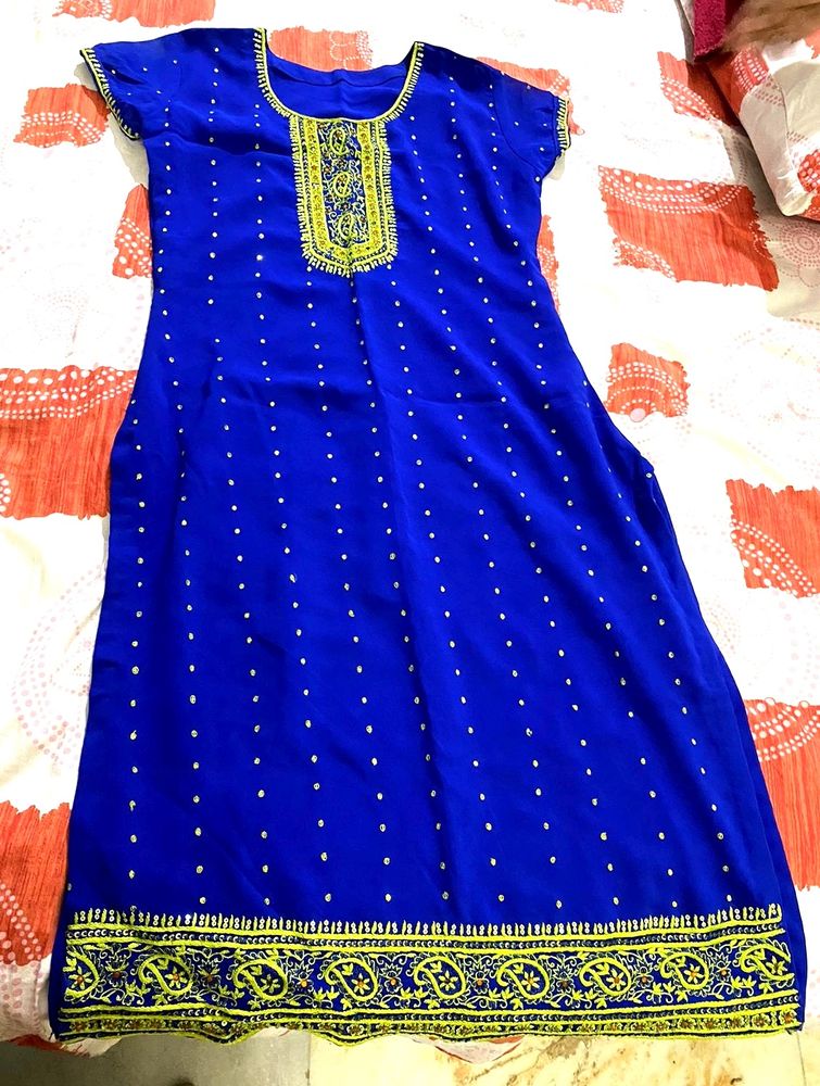 Salwar Suit..stitched With Lining Except