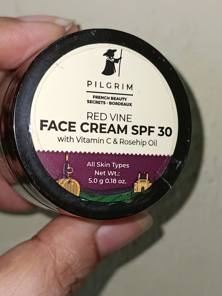 Pilgrim Red Vine Face Cream